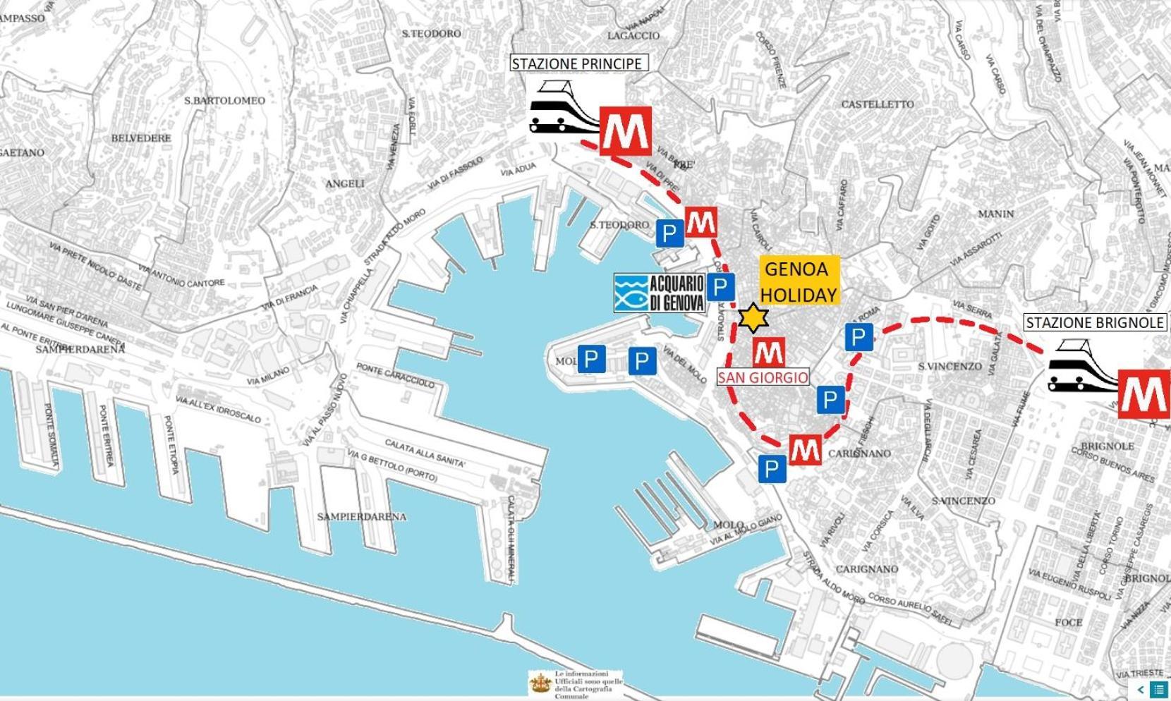 - Pieno Centro A 2 Passi Dall'acquario Apartment Genua